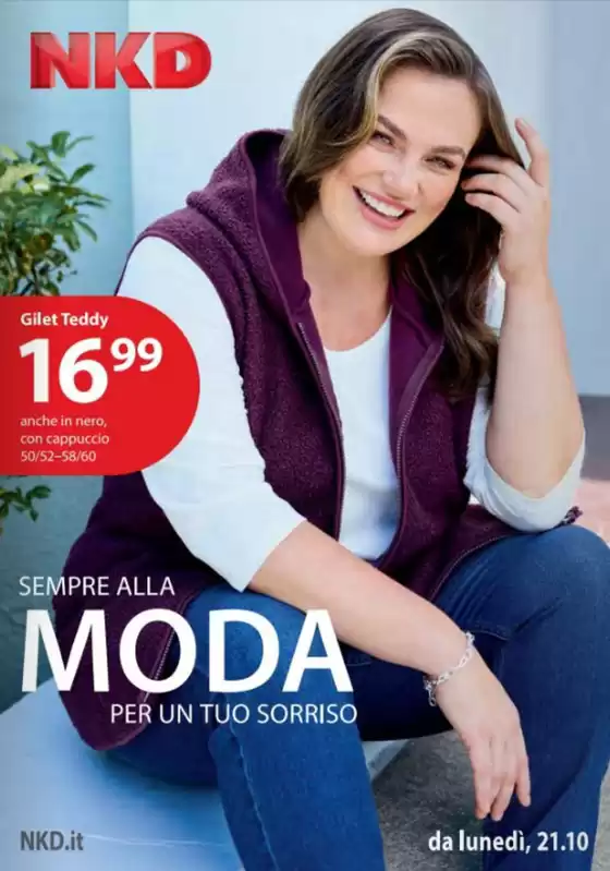 Volantino NKD a Milano | Sempre alla moda per un tuo sorriso | 18/10/2024 - 31/10/2024