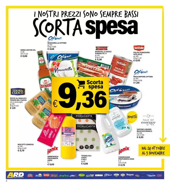 Volantino ARD Discount a Santo Stefano di Rogliano | Conviene saper scegliere | 24/10/2024 - 3/11/2024