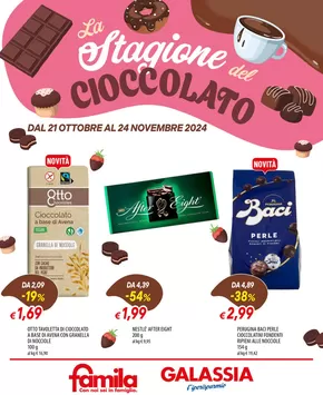 Volantino Iperfamila a Sant'Angelo Lodigiano | La stagione del cioccolato | 21/10/2024 - 24/11/2024