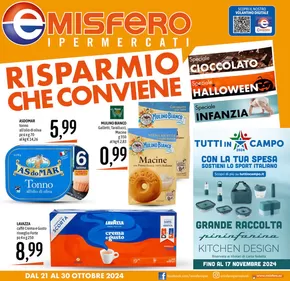 Volantino Emisfero a Bassano del Grappa | RISPARMIO CHE CONVIENTE | 21/10/2024 - 30/10/2024