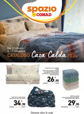 Volantino Spazio Conad a Colmurano | Catalogo casa calda 2024 | 22/10/2024 - 13/11/2024