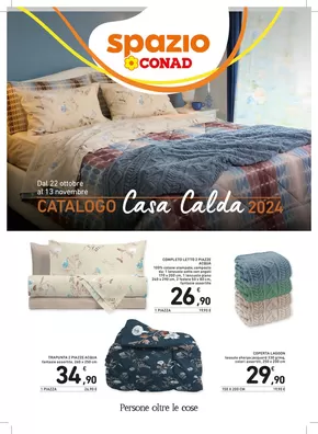 Offerte di Iper e super a Catania | Catalogo casa calda 2024 in Spazio Conad | 22/10/2024 - 13/11/2024