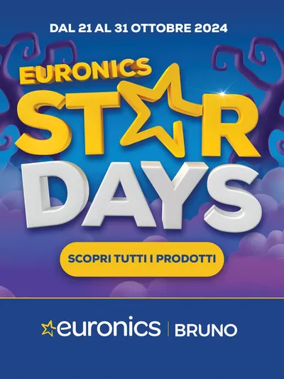 Volantino Euronics a Milano | StarDays | 21/10/2024 - 31/10/2024