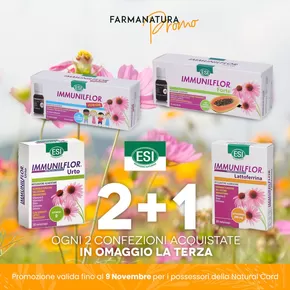 Offerte di Salute e Benessere a L'Aquila | Promozione valida fino al 9 novembre in Farmanatura | 21/10/2024 - 9/11/2024