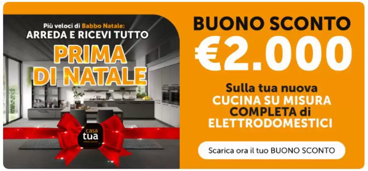 Volantino CasaTua a Ferrara | Buono sconto 2000 euro | 21/10/2024 - 25/12/2024