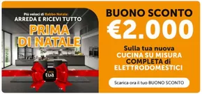 Offerte di Arredamento a Rovereto | Buono sconto 2000 euro in CasaTua | 21/10/2024 - 25/12/2024