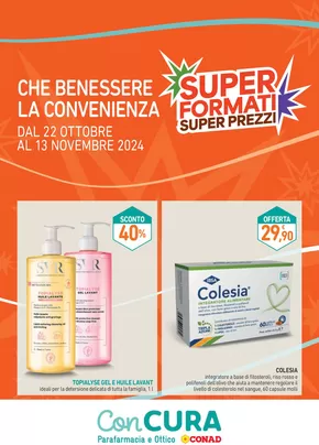 Offerte di Iper e super a Carugate | Offerte Con Cura Conad: Che benessere la convenienza in Parafarmacia Conad | 22/10/2024 - 13/11/2024