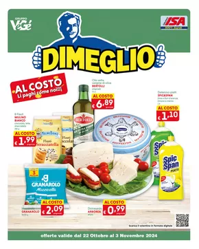 Offerte di Iper e super a Tertenia | Al costo li paghi come noi!!! in Dimeglio | 21/10/2024 - 3/11/2024