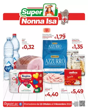 Offerte di Iper e super a Tertenia | Promozione dal 22 ottobre al 3 Novembre 2024 in Nonna Isa | 21/10/2024 - 3/11/2024