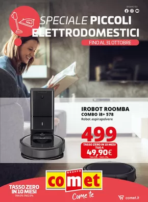 Offerte di Elettronica a Ferrara | Speciale Piccoli Elettrodomestici  in Comet | 21/10/2024 - 31/10/2024