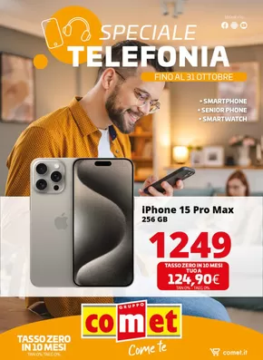 Volantino Comet a Fano | Speciale Telefonia | 21/10/2024 - 31/10/2024