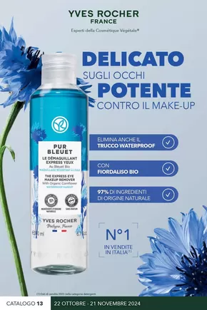 Offerte di Salute e Benessere a Bologna | Delicato sugli occhi  in Yves Rocher | 22/10/2024 - 21/11/2024