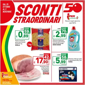 Offerte di Iper e super a Siziano | Sconti straordinari in Iper La grande i | 25/10/2024 - 3/11/2024