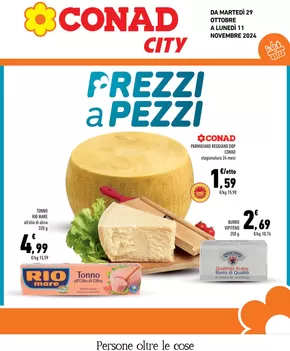 Volantino Conad City a Cavareno | Prezzi a pezzi | 29/10/2024 - 11/11/2024