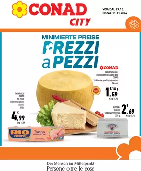 Volantino Conad City a Bolzano | Prezzi a pezzi | 29/10/2024 - 11/11/2024