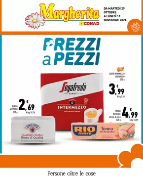 Volantino Margherita Conad a Bolzano | Prezzi a pezzi  | 29/10/2024 - 11/11/2024