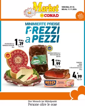 Volantino Conad City a Canazei | Prezzi a pezzi  | 29/10/2024 - 11/11/2024