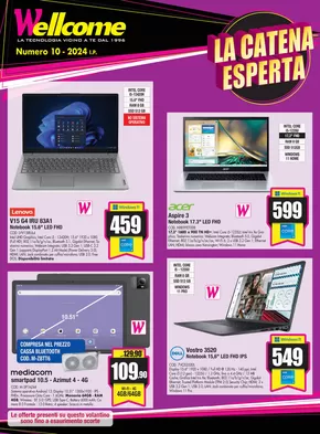 Offerte di Elettronica a Calvisano | La catena esperta in Wellcome | 22/10/2024 - 22/11/2024