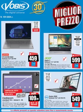 Offerte di Elettronica a Tortona | Miglior prezzo in Vobis | 22/10/2024 - 22/11/2024