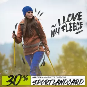 Offerte di Sport e Moda a Stezzano | I love my fleece in Sportland | 22/10/2024 - 31/12/2024