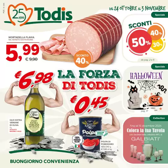 Volantino Todis a Bari | Sconti 30%40%50% | 24/10/2024 - 3/11/2024