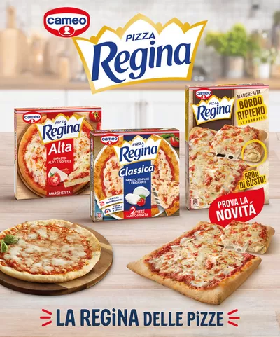 Offerte di Novità a Valeggio sul Mincio | Pizza Regina in Cameo | 28/10/2024 - 1/12/2024