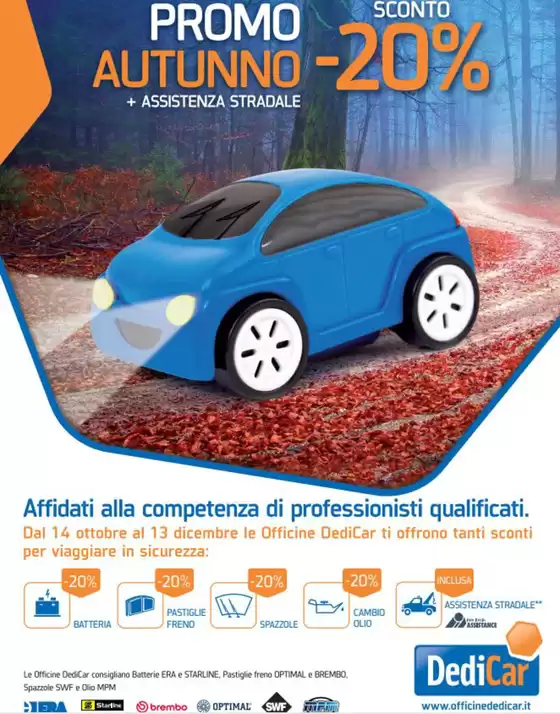 Volantino Dedicar a Borgo Virgilio | Promo autunno  | 23/10/2024 - 13/12/2024