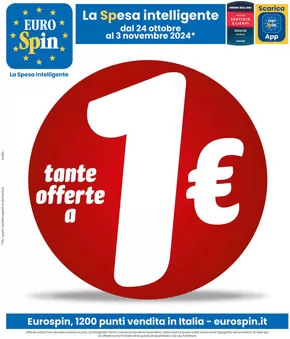 Offerte di Discount a Palermo | Tante offerte a 1€ in Eurospin | 24/10/2024 - 3/11/2024