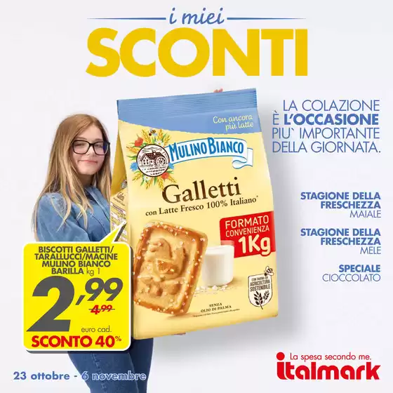 Volantino Italmark a Bagnolo Mella | I miei sconti | 23/10/2024 - 6/11/2024