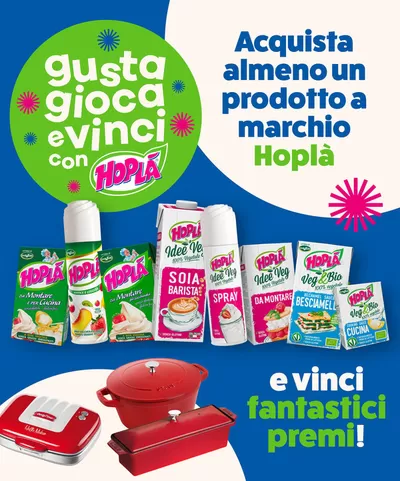 Offerte di Iper e super a Palermo | Gusta gioca e vinci con Hoplà in Hoplà | 16/11/2024 - 15/12/2024