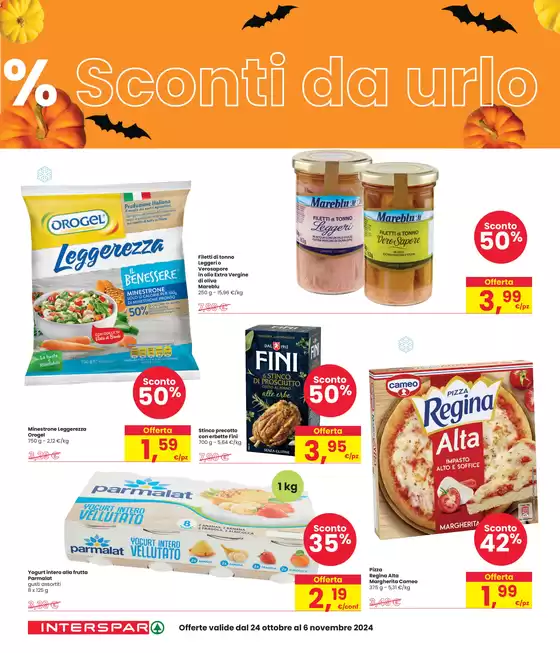 Volantino Interspar a Bologna | Sconti da urlo fino al 50%  | 24/10/2024 - 6/11/2024