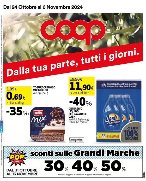 Volantino Coop a Bologna | Offerte per Te | 24/10/2024 - 6/11/2024