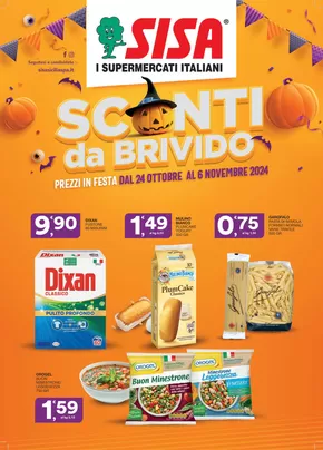 Volantino Sisa a Trabia | Sconti da brivido | 24/10/2024 - 6/11/2024