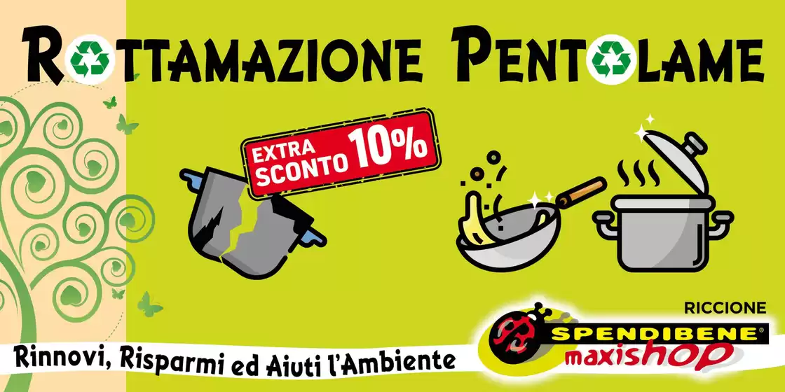 Volantino Spendibene Maxishop a Riccione | Festival del tappeto  | 24/10/2024 - 30/11/2024