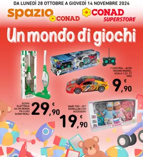 Volantino Conad Superstore a Lecce | UN MONDO DI GIOCHI! | 28/10/2024 - 14/11/2024