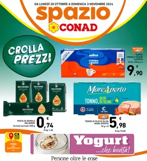 Volantino Spazio Conad a Termoli | CROLLA PREZZI | 28/10/2024 - 3/11/2024