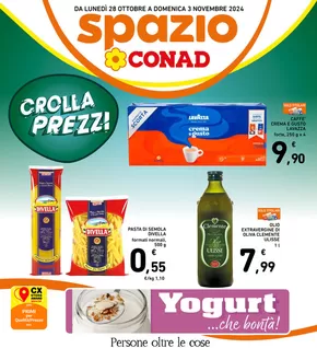 Offerte di Iper e super a Bari | Crolla Prezzi in Spazio Conad | 28/10/2024 - 3/11/2024