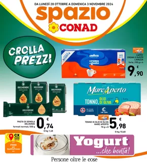 Offerte di Iper e super a Numana | Crolla Prezzi in Spazio Conad | 28/10/2024 - 3/11/2024