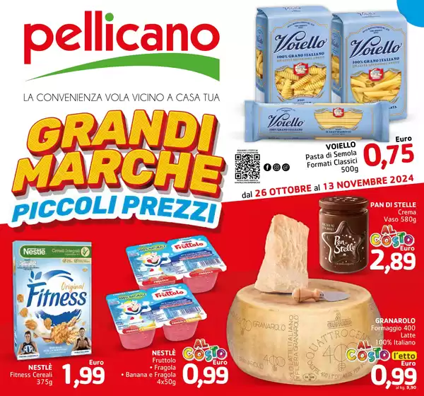 Volantino Pellicano a Castel Volturno | Grandi marche piccoli prezzi  | 28/10/2024 - 13/11/2024