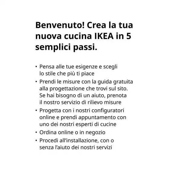 Volantino IKEA a Roma | Cucine 2025 | 27/10/2024 - 1/2/2026