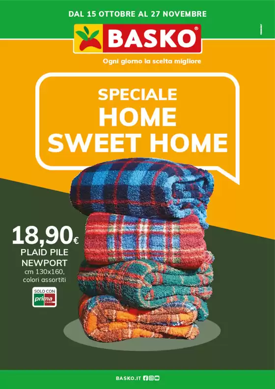 Volantino Basko a La Spezia | Speciale home sweet home | 28/10/2024 - 27/11/2024