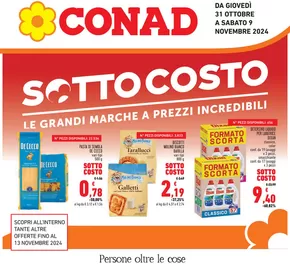 Volantino Conad a Cesio | Sottocosto | 31/10/2024 - 13/11/2024