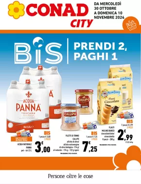 Offerte di Iper e super a Laureana di Borrello | BIS Prendi 2, Paghi 1 in Conad City | 30/10/2024 - 10/11/2024