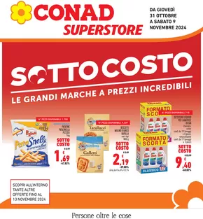 Volantino Conad Superstore a Lodine | Sottocosto | 31/10/2024 - 13/11/2024