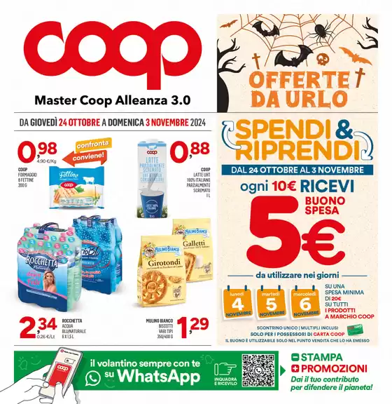 Volantino Coop a Napoli | Offerte da urlo | 28/10/2024 - 3/11/2024