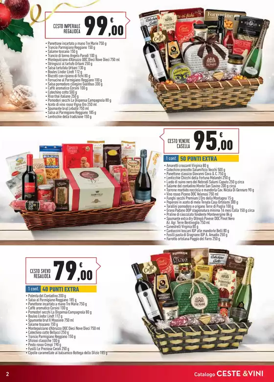 Volantino Spazio Conad a Cento | Catalogo ceste e vini | 5/11/2024 - 24/12/2024