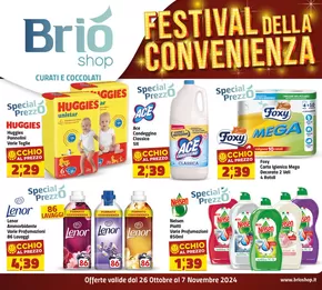 Offerte di Cura casa e corpo a Castrignano de' Greci | Festival della convenienza! in Briò Shop | 28/10/2024 - 7/11/2024