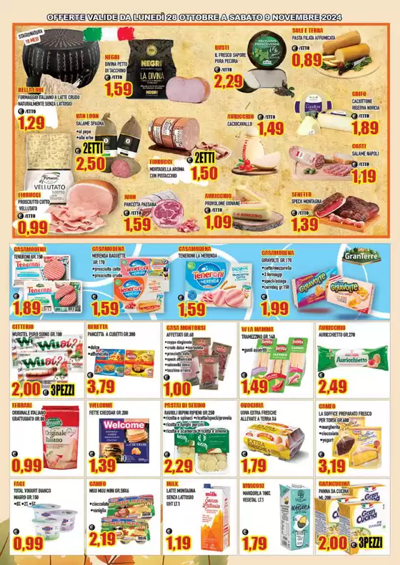 Volantino Euromarket Carandente a Quarto | La spesa che conviene | 15/11/2024 - 23/11/2024