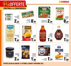 Offerte di Iper e super a Falciano del Massico | Più Offerte continua la Convenienza in Conad | 31/10/2024 - 9/11/2024