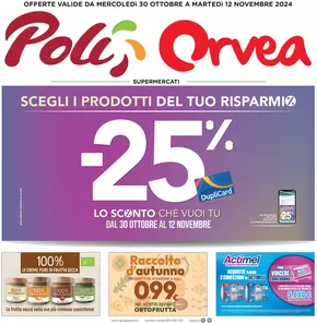 Volantino Orvea a Civezzano | Scegli i prodotti del tuo risparmi | 28/10/2024 - 12/11/2024